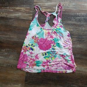 Floral tank top